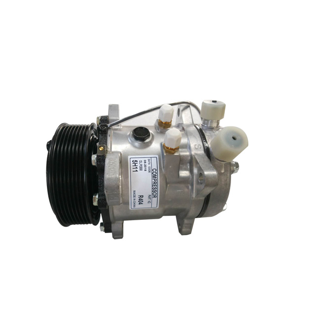 Vacina Congelada Carne Frango Medicina 5~8 Metros Cúbicos DC24V/12V Potência do Motor R404A Evaporador de Tubo de Cobre Montado na Frente Sistema de Refrigeração de Caminhão Leve