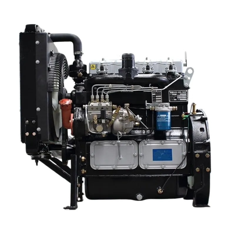 Motor Diesel Turboalimentado de Alta Estabilidade 4-Cilindros Refrigerado a Água