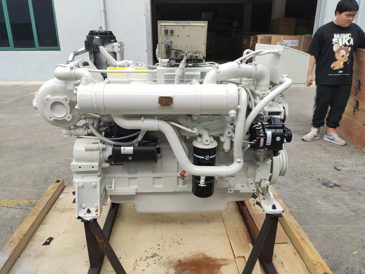 300HP 6CTA8.3-M Barco Marinho Motor Diesel 4 Tempos 6 Cilindros Motor
