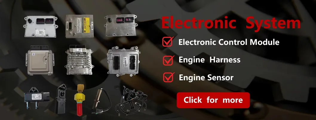 Módulo de Controle Eletrônico do Motor de Escavadora ECU Ecm ISM Isx Qsx15 3684275