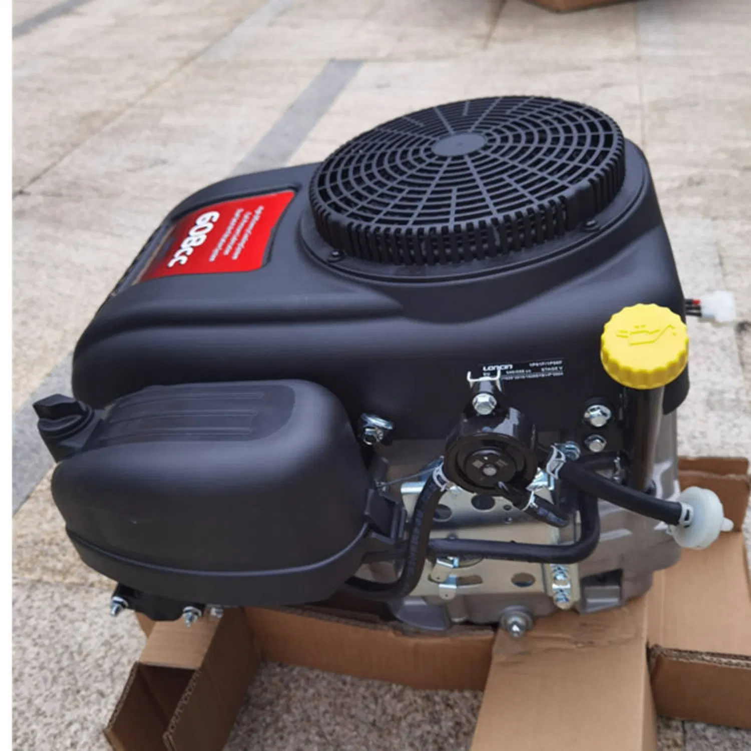 152f 168f 186f 188f 13HP 350cc 30cc 608cc Mini Gasolina Loncin Lifan Petróleo 4 Cilindrada 2-Cylinder Eixo Vertical Motor Completo