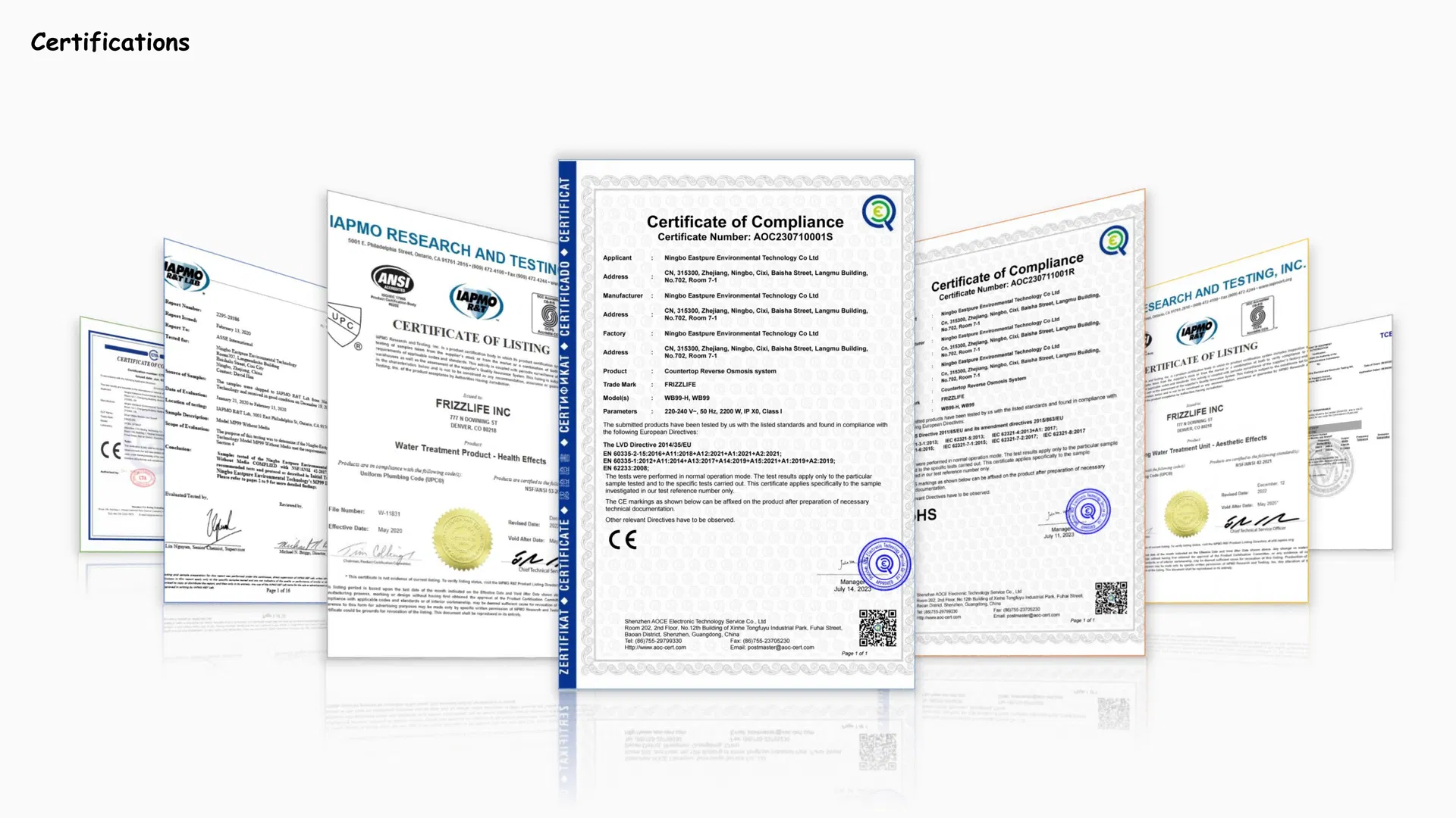 Certificação de Válvula de Controle