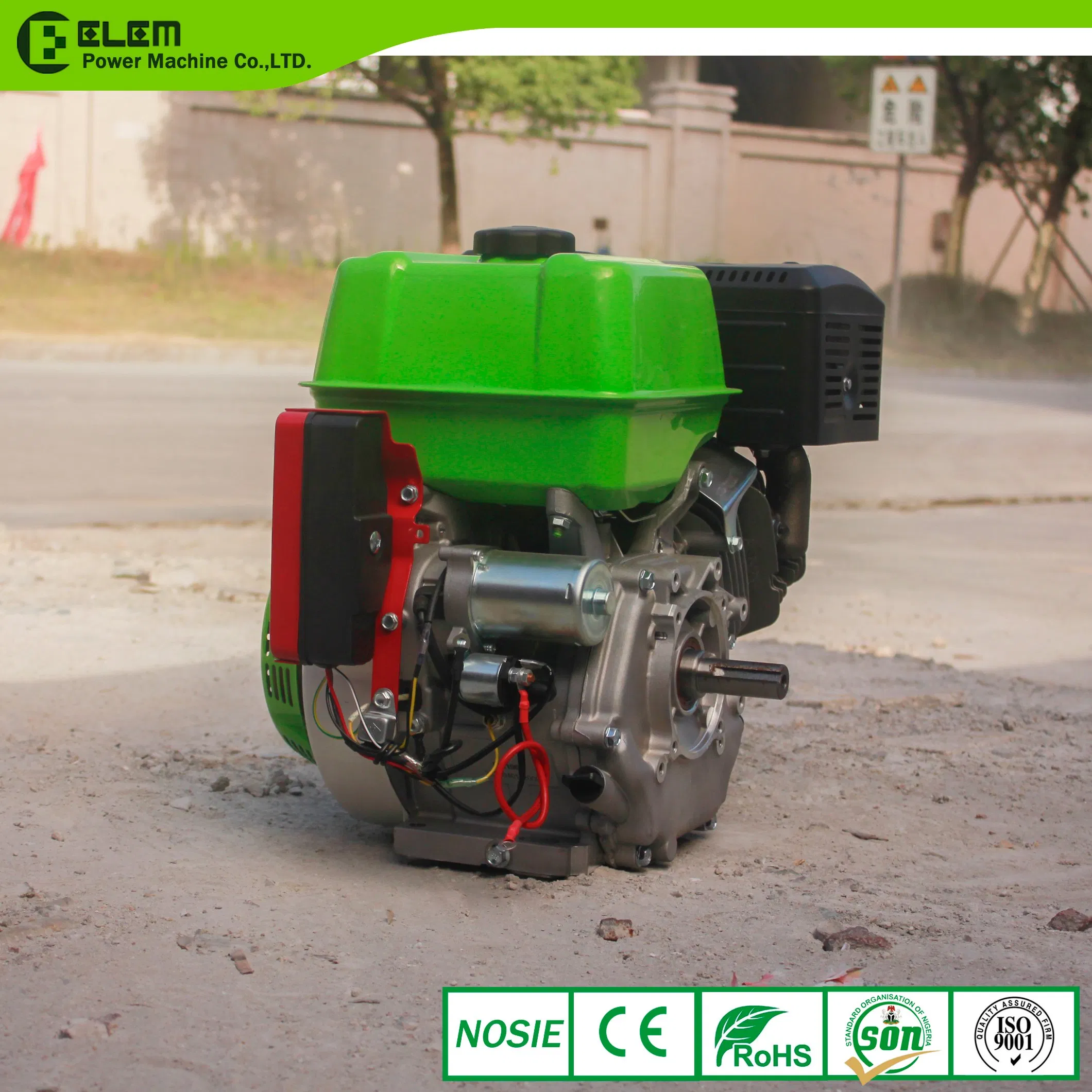 170f 7HP Início Manual com Alerta de Óleo com Polia Motor a Gasolina
