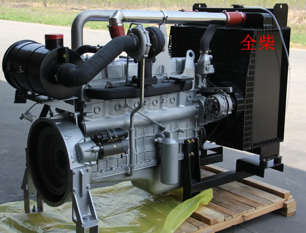 Motor diesel turboalimentado e com intercooler utilizado para gerador