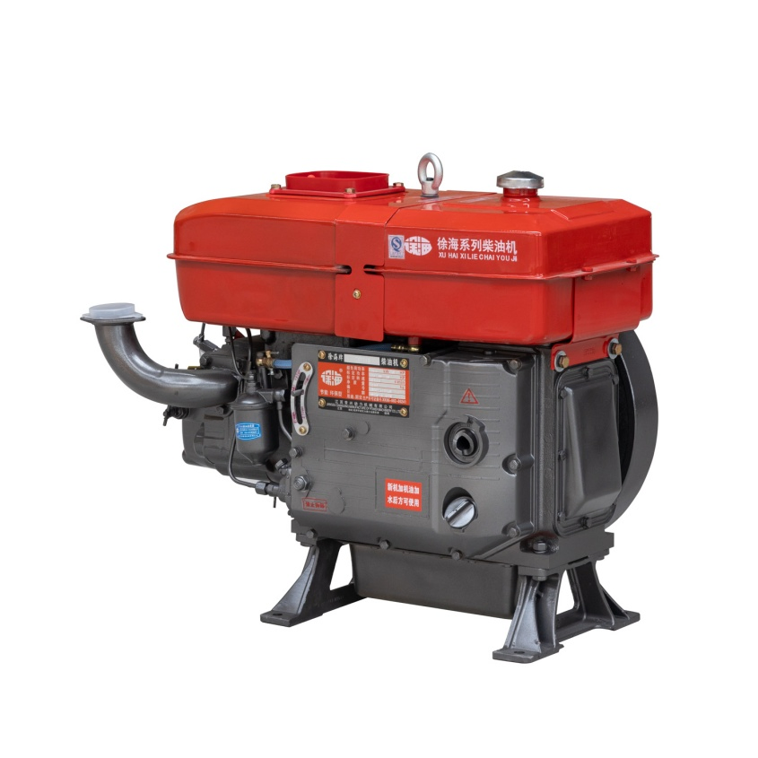 Motor Diesel Compacto Silencioso Turboalimentado Supercarregado Mecânico de Cilindro Único Refrigerado a Ar Xuhai