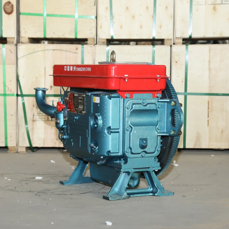 15HP 18HP 24h 28HP 30HP 36HP 40HP Motor Diesel de Alta Qualidade com Cilindro Único Refrigerado a Água para Agricultura Horizontal