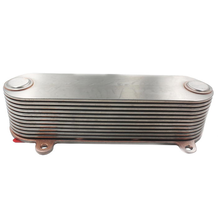 612630010050 Sistema de Resfriamento do Motor do Resfriador de Óleo de Aço Inoxidável da Caminhão Weichai Shacman