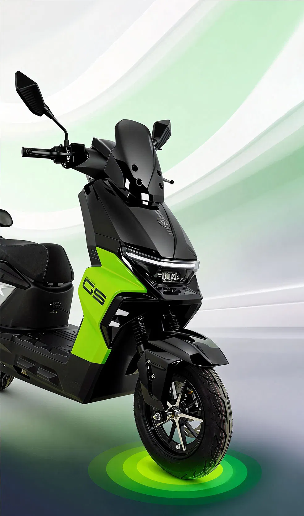 Desempenho Urbano 72V Powertrain Mkg Mighty Poiet Scooter Elétrico Motocicleta para Segurança