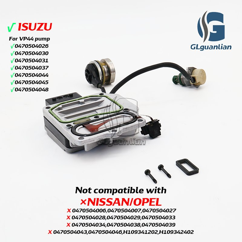 Módulo de Controle do Motor Diesel Recondicionado Vp44 Peças da Bomba de Combustível ECU 0281010888 0986444972 Compatível com Motor Isuzu