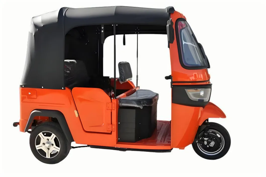 Triciclo elétrico de alta resistência com quadro de aço