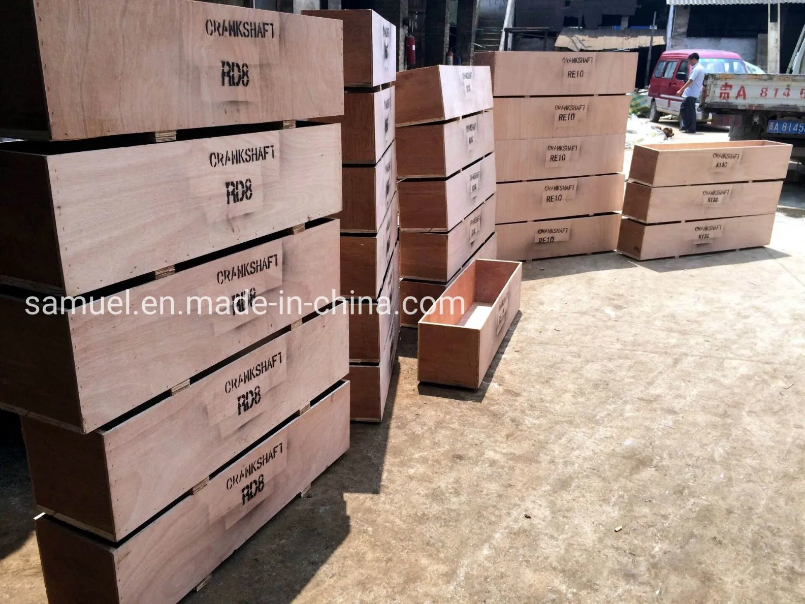 Virabrequins para Mitsubishi 4D32 MD187921 Preço de Fábrica de Peças de Automóveis