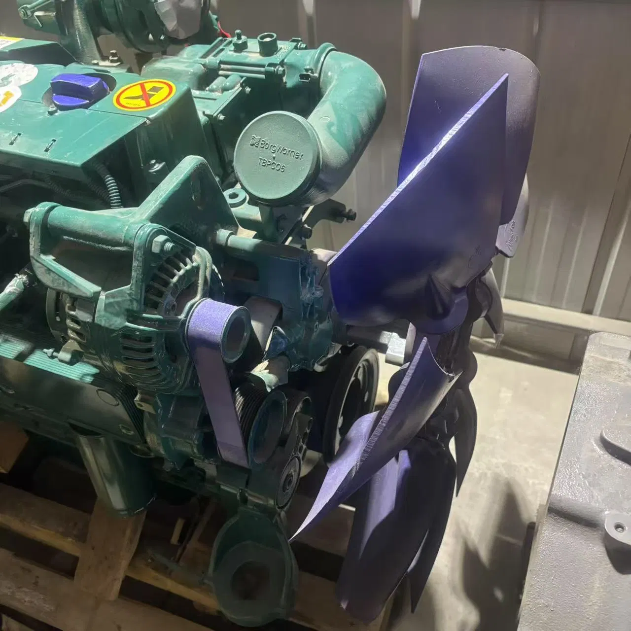 Motor D6e Cilindro 6 Motor Diesel para Escavadeira e Máquinas