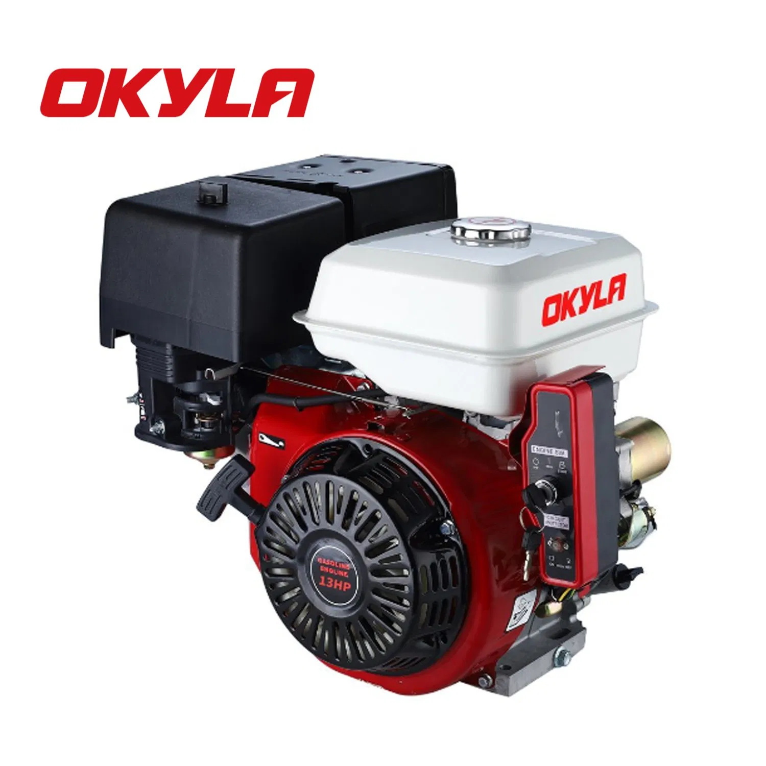 Okyla 13HP Gx390 188f Potente Motor a Gasolina com Partida Elétrica Manual com Certificação CE para Bomba de Água e Gerador
