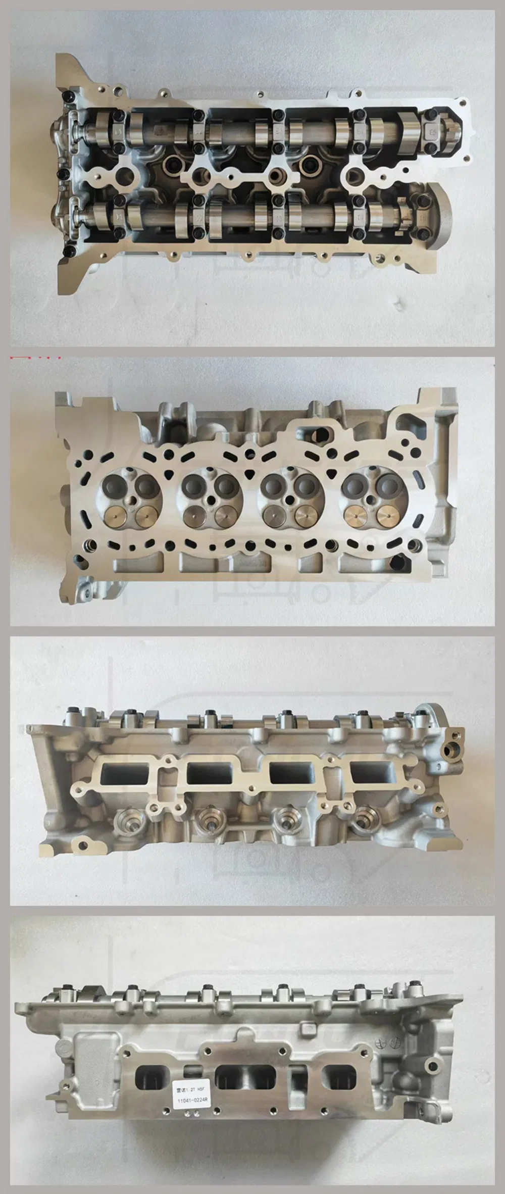 H5f Peças de Motor de Automóvel 1104100q2f Conjunto Completo de Cabeça de Cilindro para Renault 1.2t Estrutura