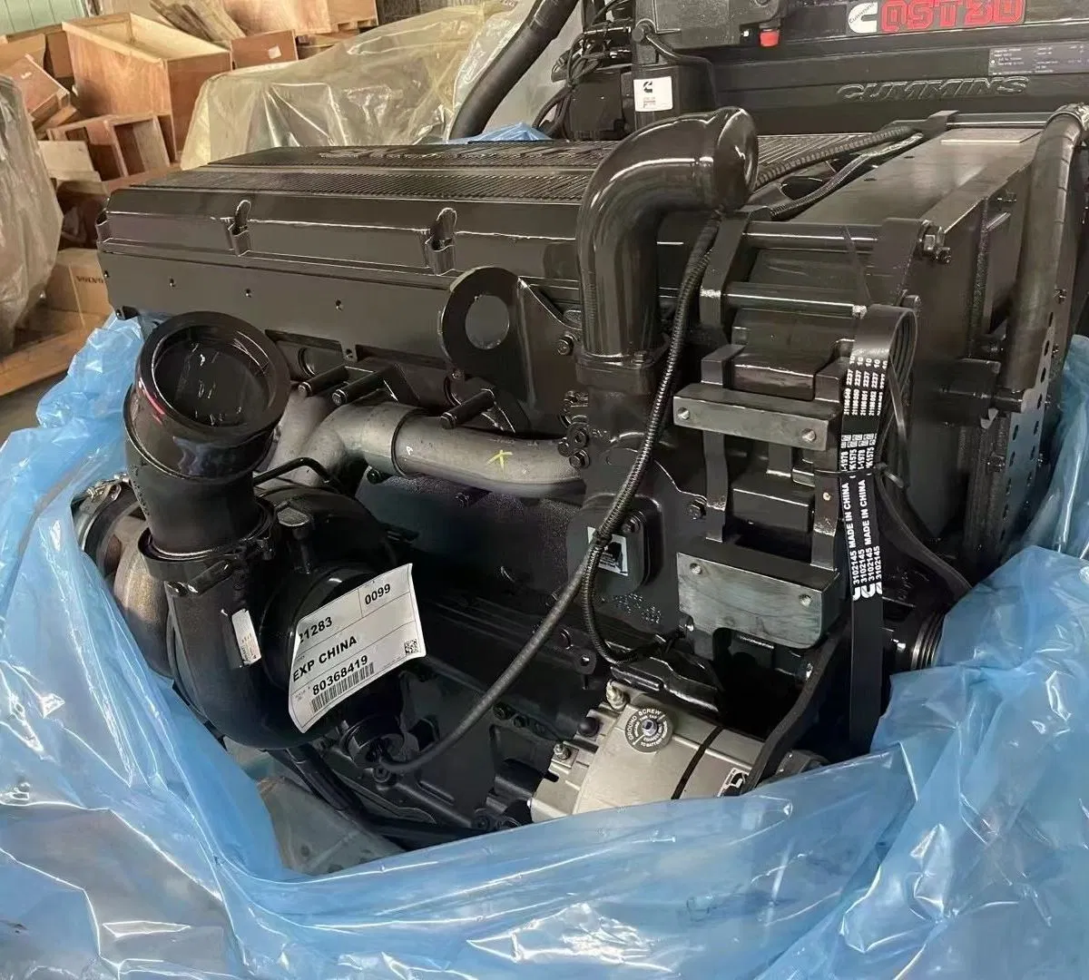 Motor Diesel Usado 4bt, 6bt, 6c, 6L, Qsb4.5, Qsb6.7, Qsc8.3, Qsl9, Qsm11, Nta855, Qsx15, Kta19, Qsk19, Qsk23, K38, K50 para Escavadora Cummins