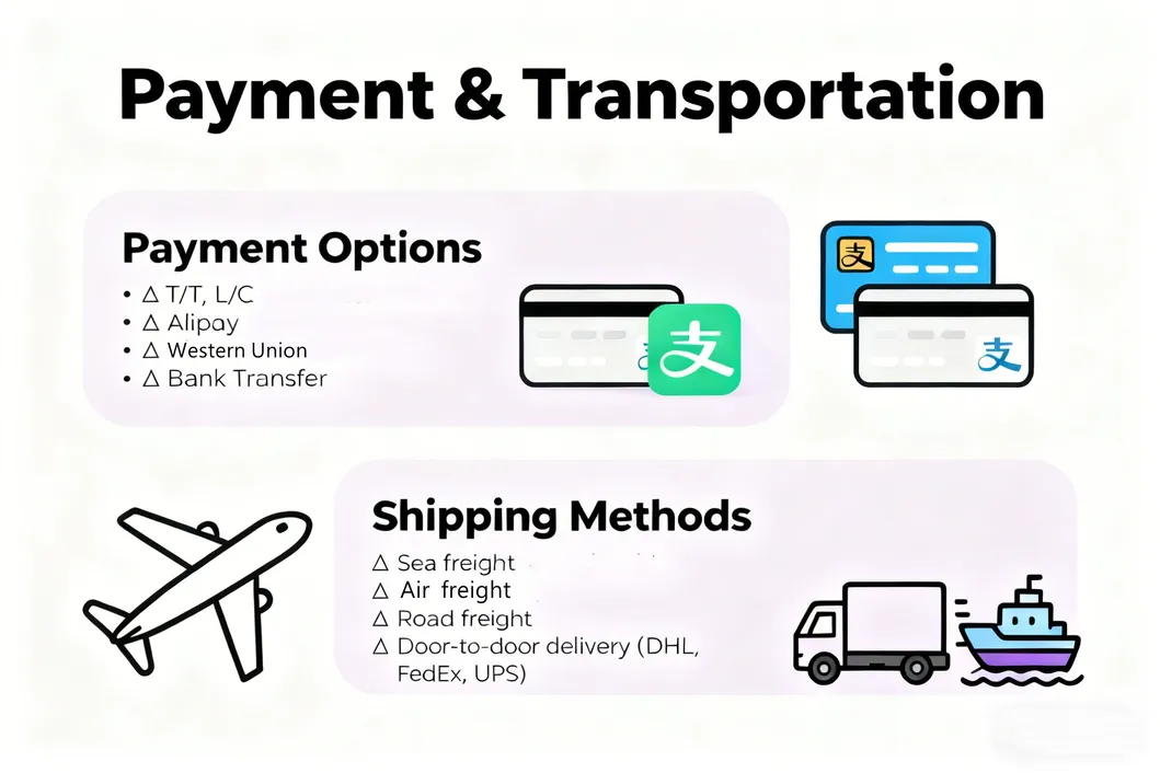 Opções de Envio Global