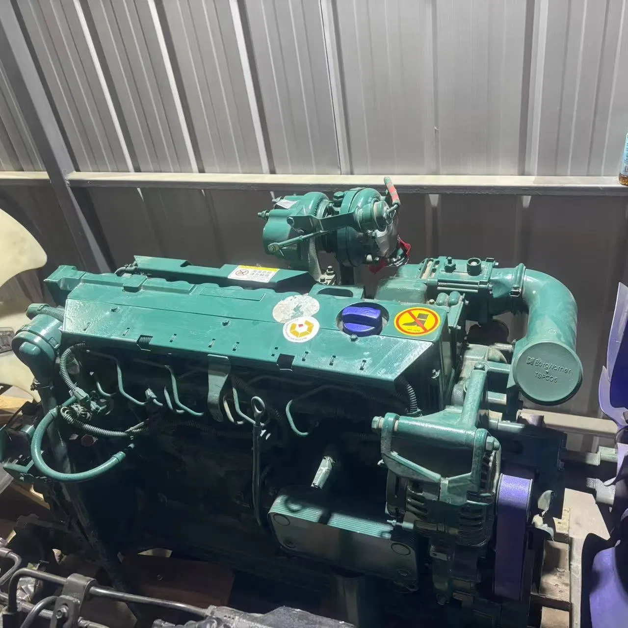 Motor D6e Cilindro 6 Motor Diesel para Escavadeira e Máquinas