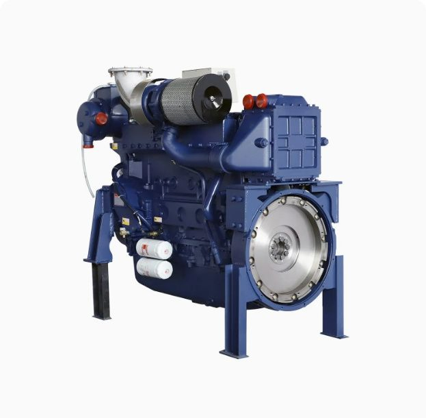 Motores Marinhos Turboalimentados Yhs 300HP para Embarcações Comerciais Motor a Diesel para Uso Marinho