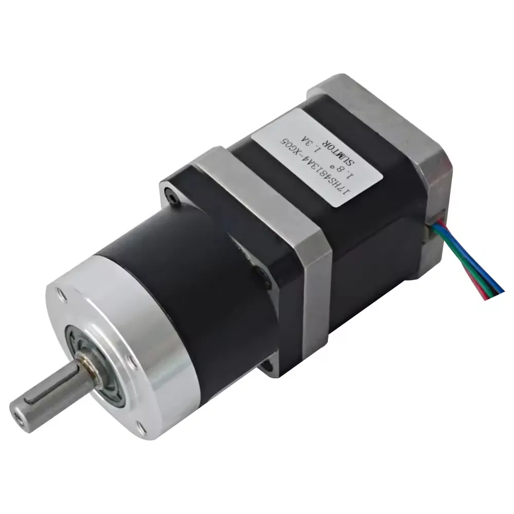 16:1-100:1 Nema 17 Planetary Gear Stepper Motor with Planet Reducer 42mm Stepping 48mm