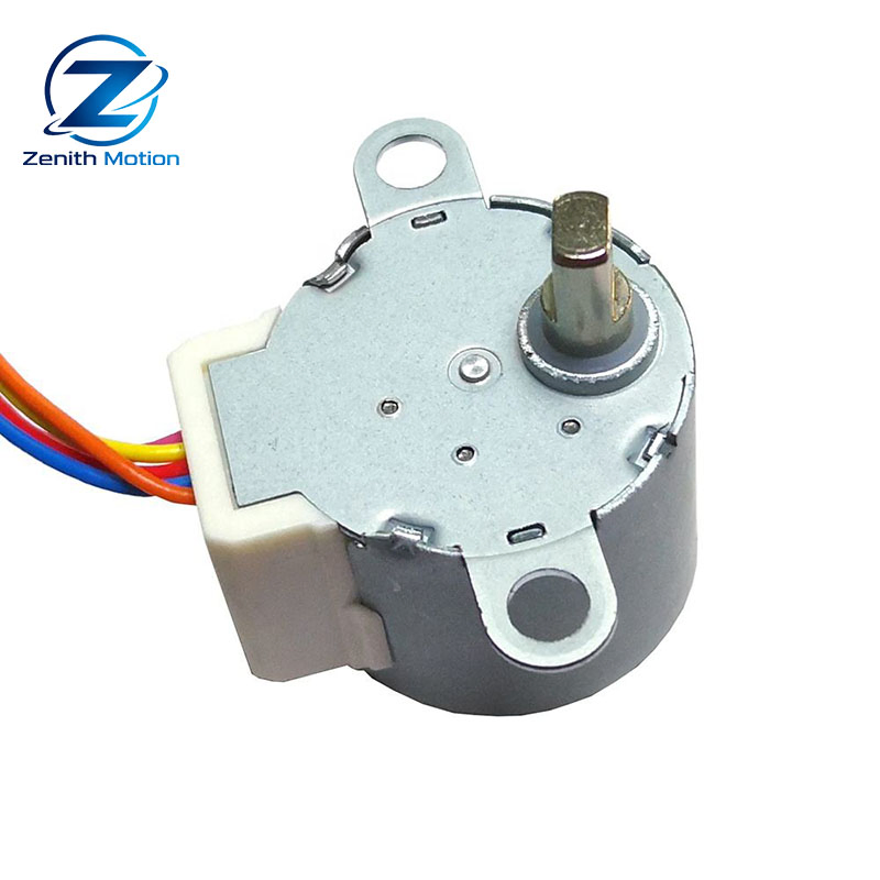 Miniatura 24byj48 Motor de Passo em Lata 12V Motor de Engrenagem com Ímã Permanente para Câmeras de Vigilância