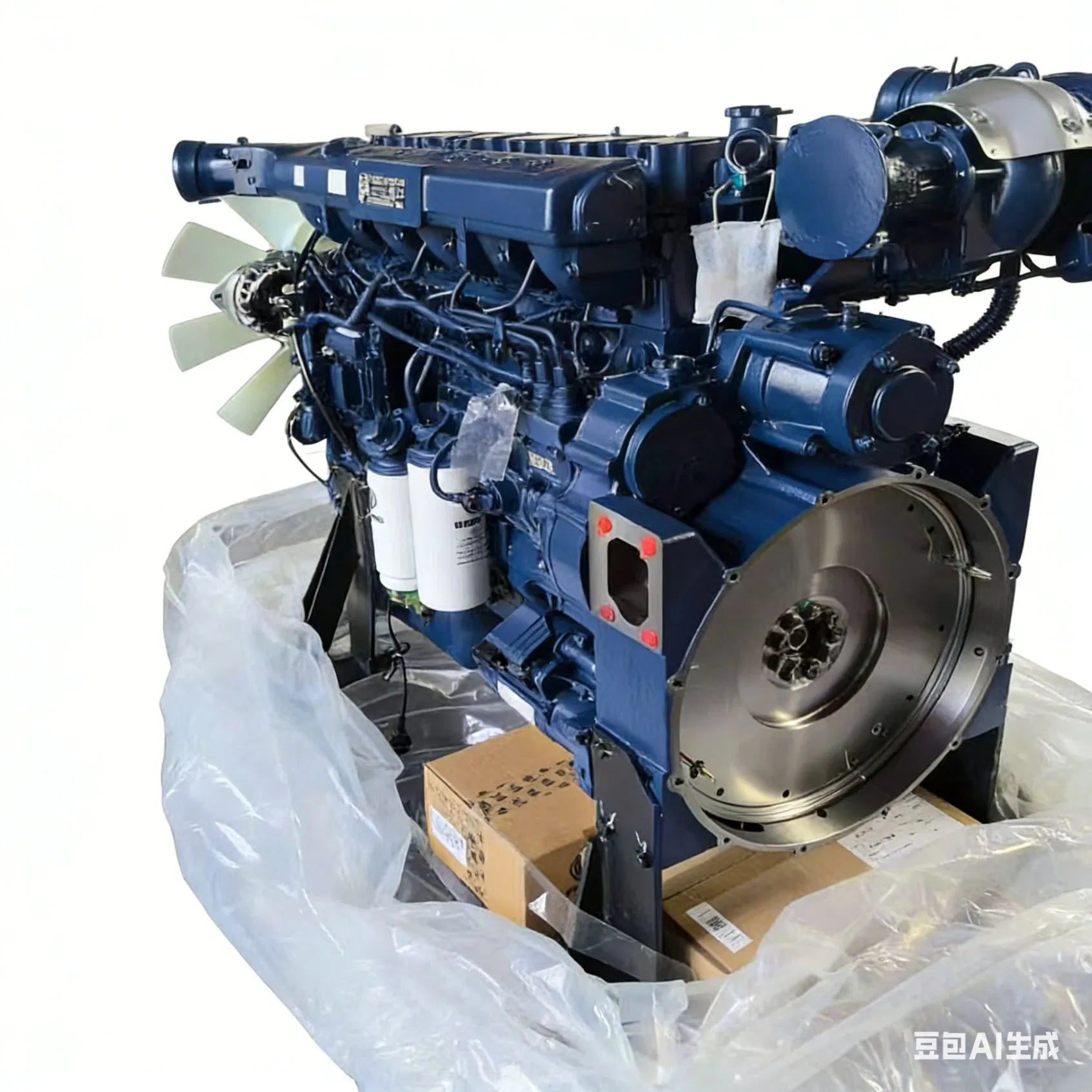 Motor Diesel 4-in Linha, Motor de Caminhão Turboalimentado e Intercooler Wp2.3 Weichai