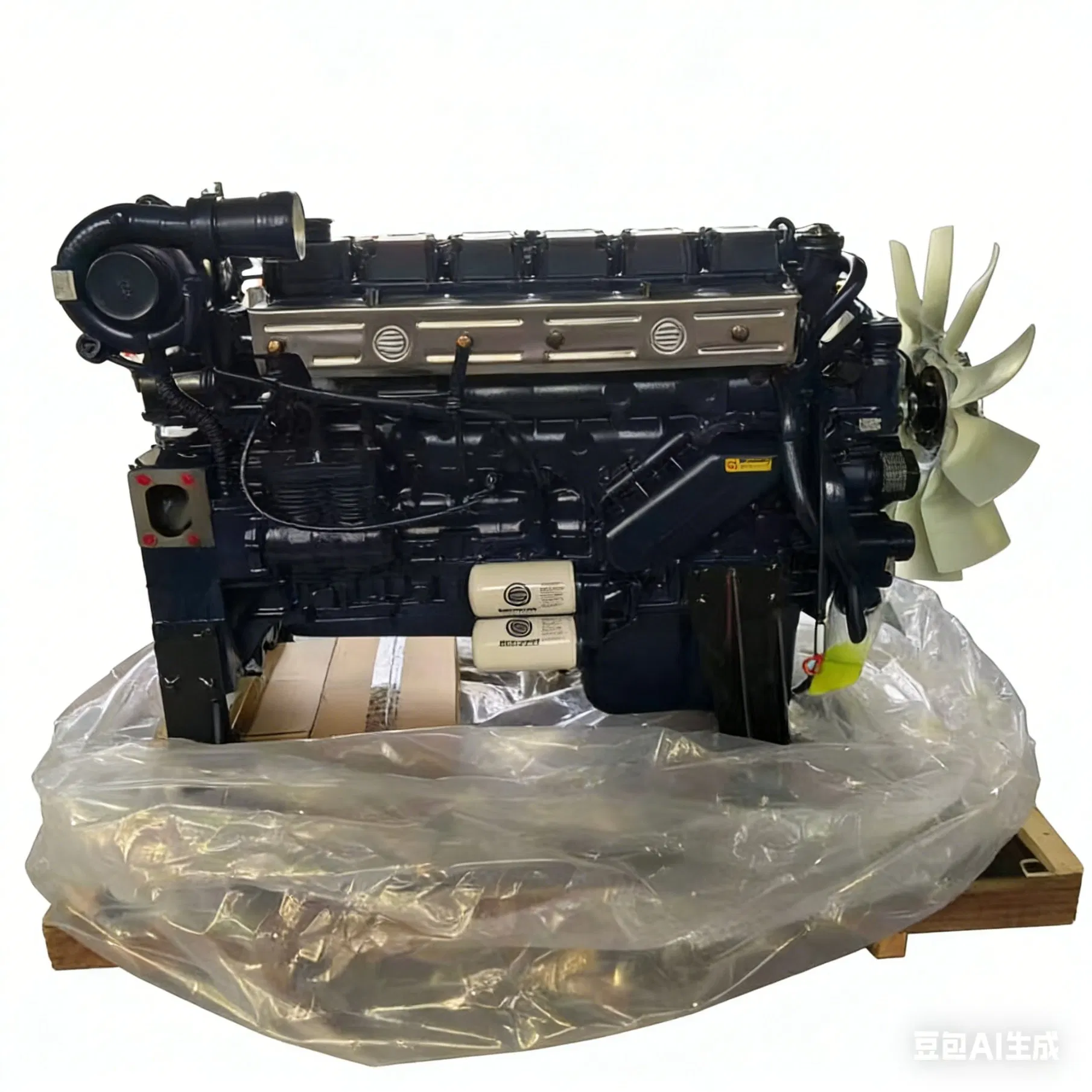 Motor Diesel 4-in Linha, Motor de Caminhão Turboalimentado e Intercooler Wp2.3 Weichai