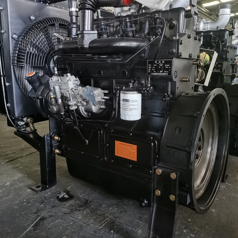 K4100zd 75HP Motor Diesel Turboalimentado de Alta Estabilidade 4-Cylinder Refrigerado a Água para Bomba Autoescorvante de Triturador de Fábrica