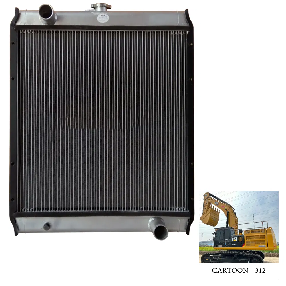 Sistema de Resfriamento de Alto Desempenho para Escavadora Caterpillar 312b