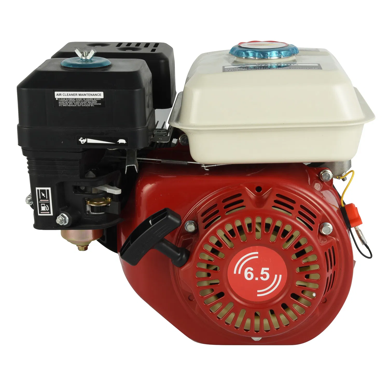 Motor a Gasolina de Alta Eficiência Gx160 Gx200 168f 170f para Equipamentos Externos