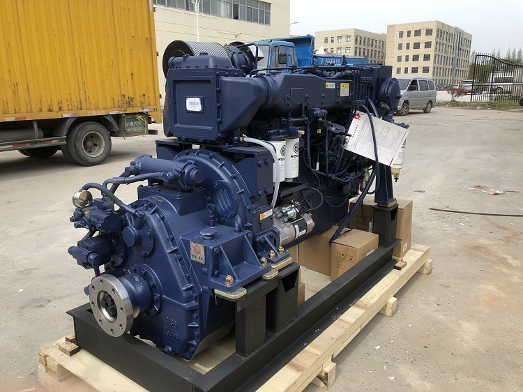 Venda Quente Marca Nova 4 Cilindrada 6 Cilindros Motor de Barco Turboalimentado Motor de Engenharia Refrigerado a Água para Embarcação de Pesca Motor Diesel Marinho Weichai