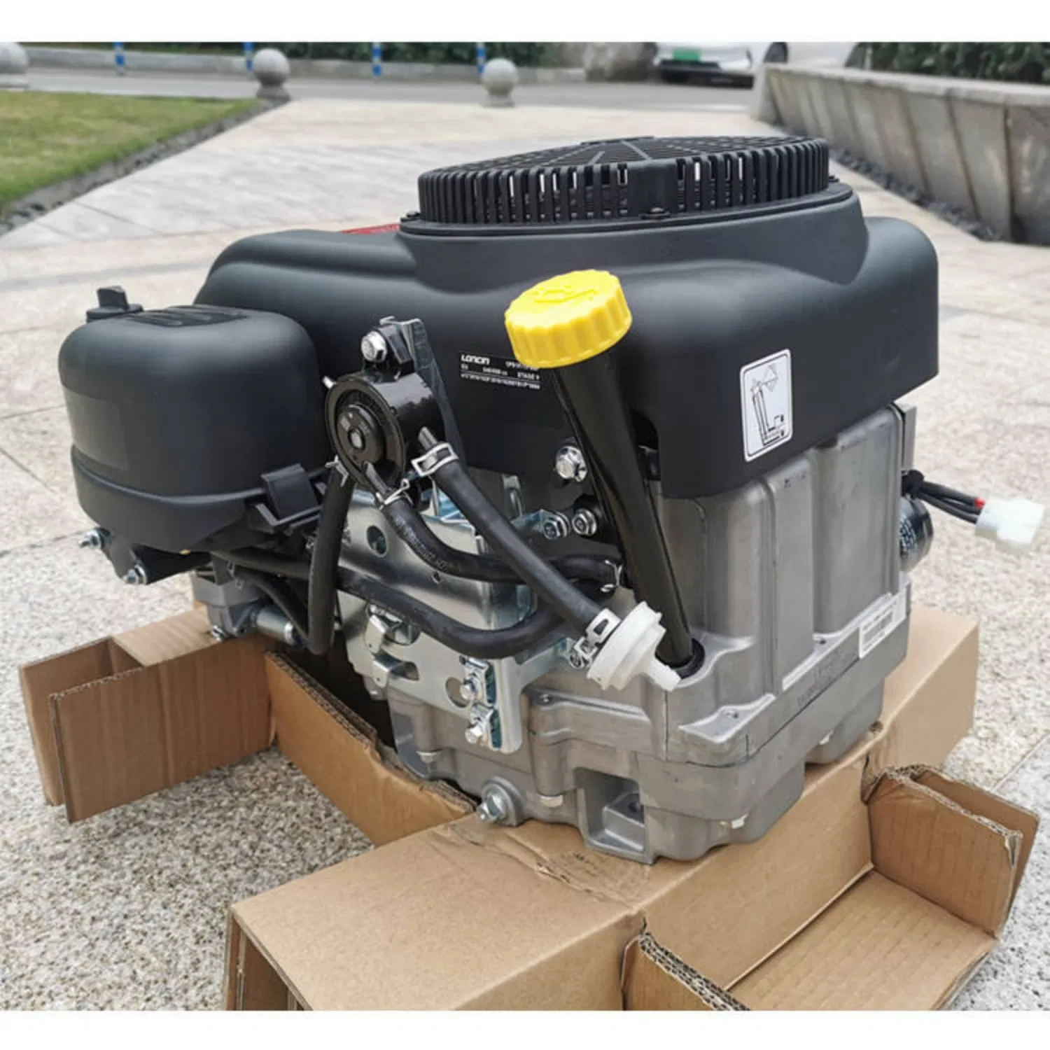 152f 168f 186f 188f 13HP 350cc 30cc 608cc Mini Gasolina Loncin Lifan Petróleo 4 Cilindrada 2-Cylinder Eixo Vertical Motor Completo