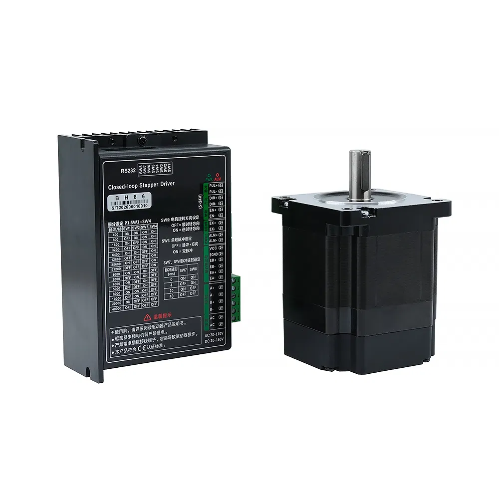 NEMA34 86mm Motor de Passo de Laço Fechado de Alto Torque para Máquinas Pesadas