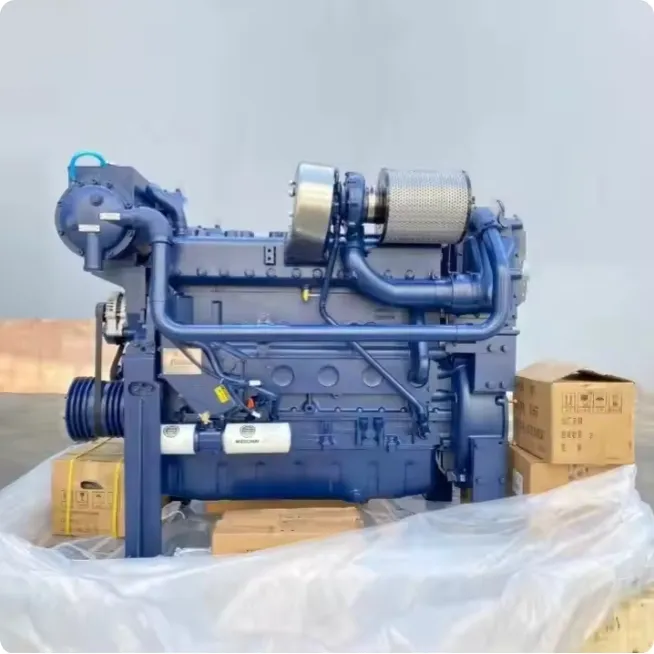 Motores Marinhos Turboalimentados Yhs 300HP para Embarcações Comerciais Motor a Diesel para Uso Marinho