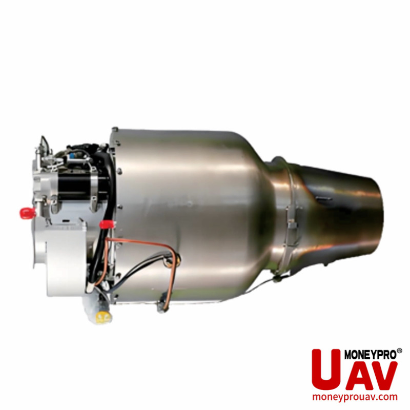 20-5000n/Kgf Início Eletrônico Alta Altitude Gasolina Jato Aviação Turbina Aeronave Drone Empuxo Modelo Avião RC UAV Anel Bocal Turbofan Eixo Tubojet Motor