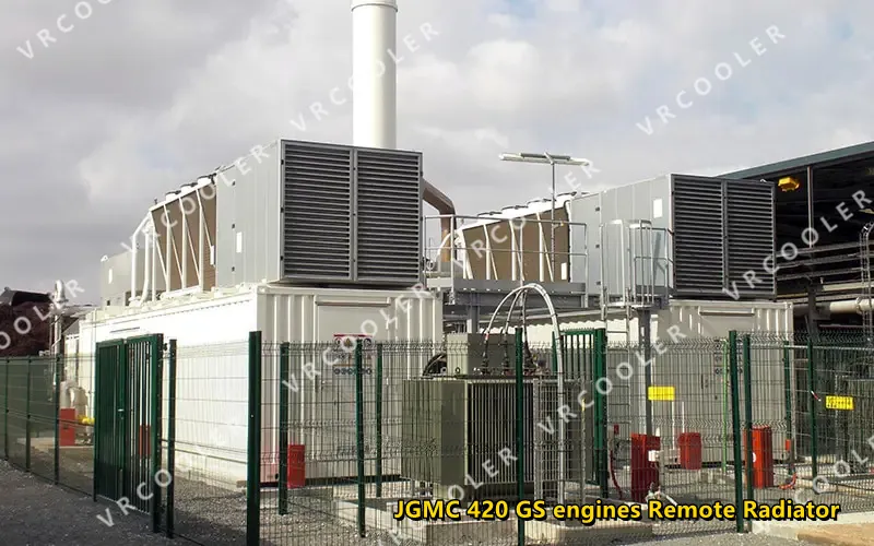 Sistema de Resfriamento do Gerador de Motor a Gás Jenbacher Jgs616 e Jenbacher Jgs624