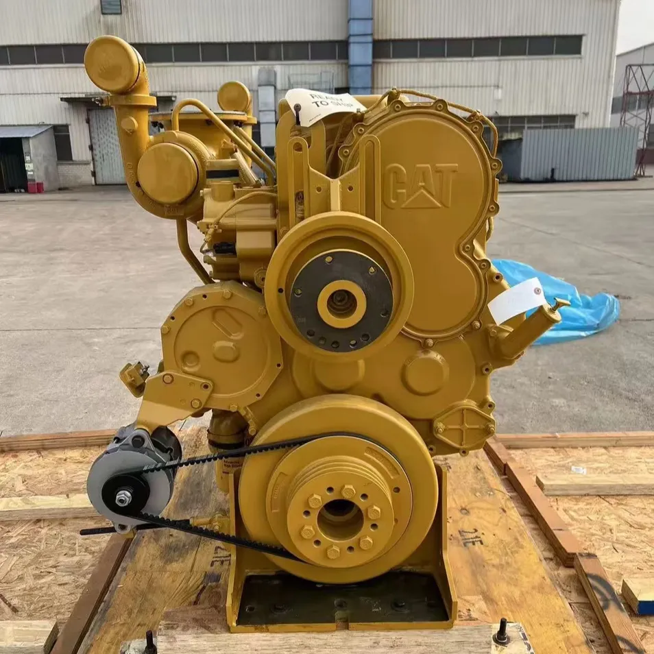 C18 Motor para 390d 374 Escavadora Diesel Pesado em Boa Condição