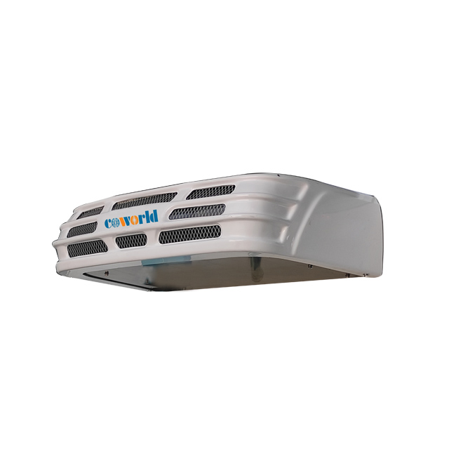 Vacina Congelada Carne Frango Medicina 5~8 Metros Cúbicos DC24V/12V Potência do Motor R404A Evaporador de Tubo de Cobre Montado na Frente Sistema de Refrigeração de Caminhão Leve