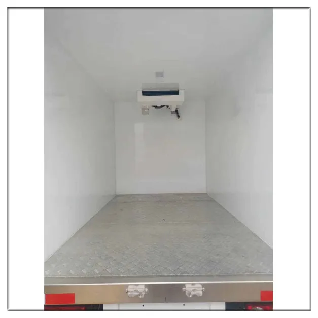 Vacina Congelada Carne Frango Medicina 5~8 Metros Cúbicos DC24V/12V Potência do Motor R404A Evaporador de Tubo de Cobre Montado na Frente Sistema de Refrigeração de Caminhão Leve