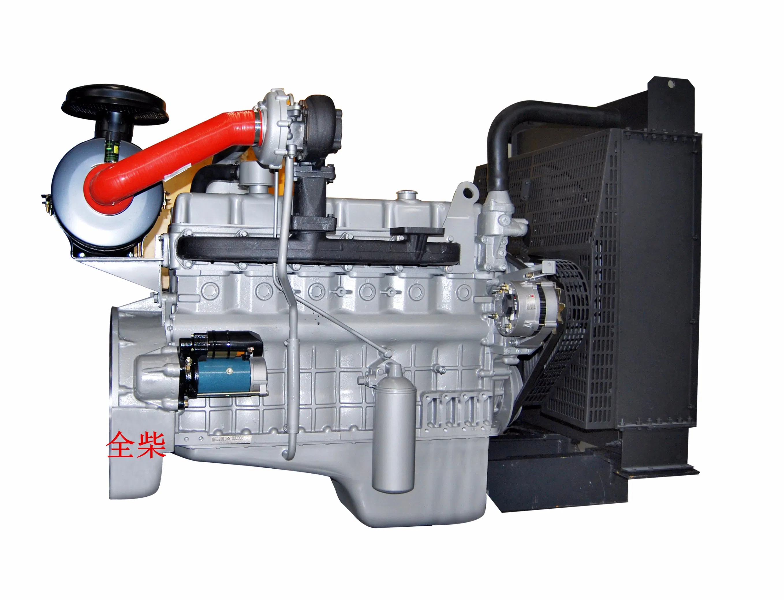 Motor diesel turboalimentado e com intercooler utilizado para gerador