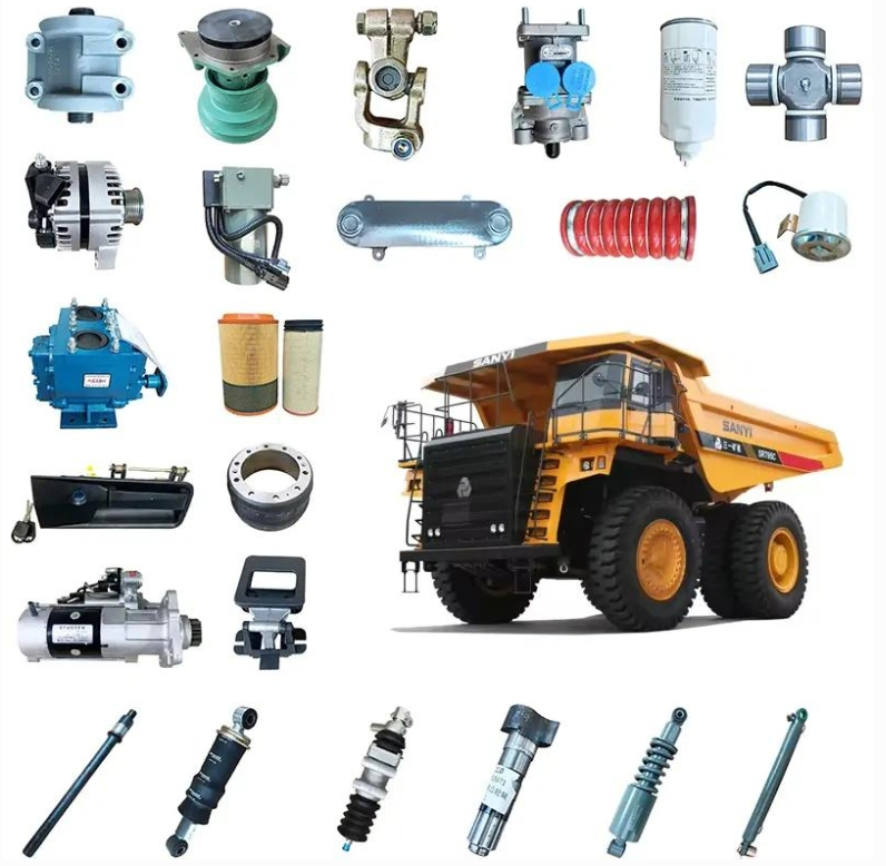Sistema de Lubrificação Centralizado (com Capa Protetora) para Peças de Reposição do Caminhão de Mineração Sany Skt130s