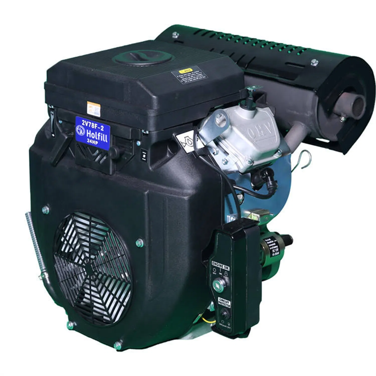 24HP Motor a Gasolina V-Twin Refrigerado a Ar Lifan 2V78f Motor a Gasolina OHV