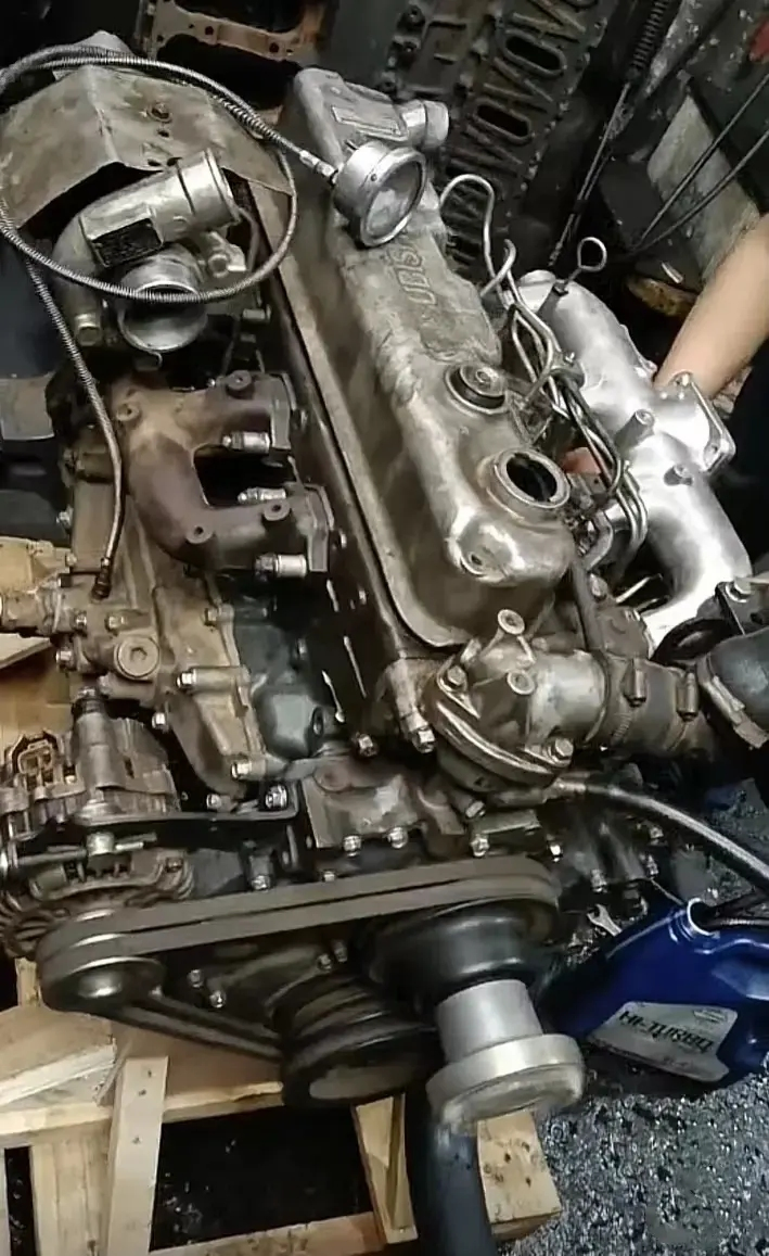 Novo Conjunto de Motor Recondicionado Usado 4D34 Motor de Escavadora para Peças de Máquinas de Construção