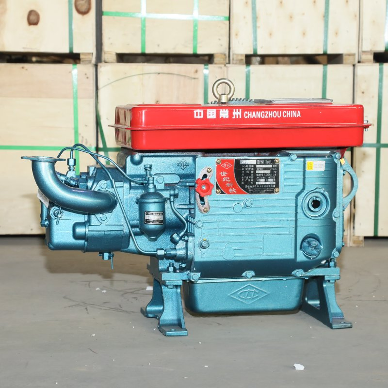 15HP 18HP 24h 28HP 30HP 36HP 40HP Motor Diesel de Alta Qualidade com Cilindro Único Refrigerado a Água para Agricultura Horizontal
