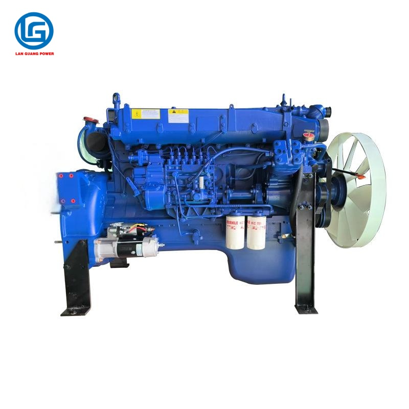 Sinotruk HOWO Wd615.47 Turboalimentado Intercooler 2200 Rpm 371HP Motor Diesel