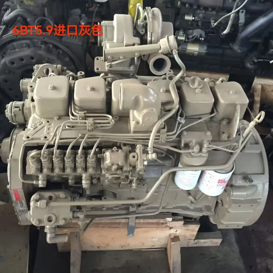 Motor Diesel Recondicionado 4bt, 6bt, 6c, 6L, Qsb4.5, Qsb6.7, Qsc8.3, Qsl9, Qsm11, Nta855, Qsx15, Kta19, Qsk19, Qsk23, K38, K50 para Uso em Escavadora