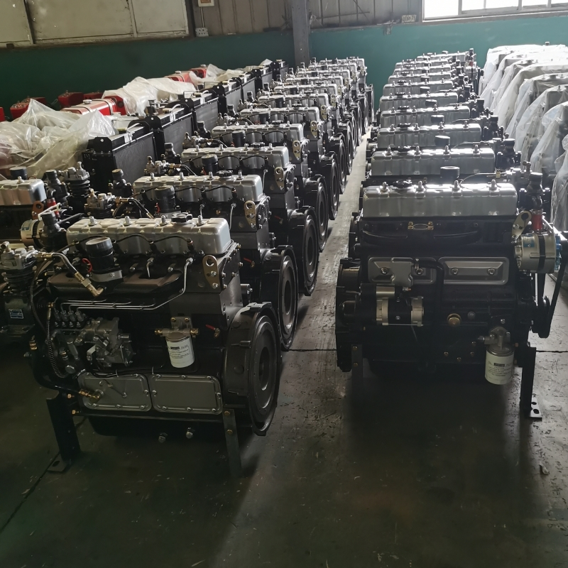 K4100zd 75HP Motor Diesel Turboalimentado de Alta Estabilidade 4-Cylinder Refrigerado a Água para Bomba Autoescorvante de Triturador de Fábrica
