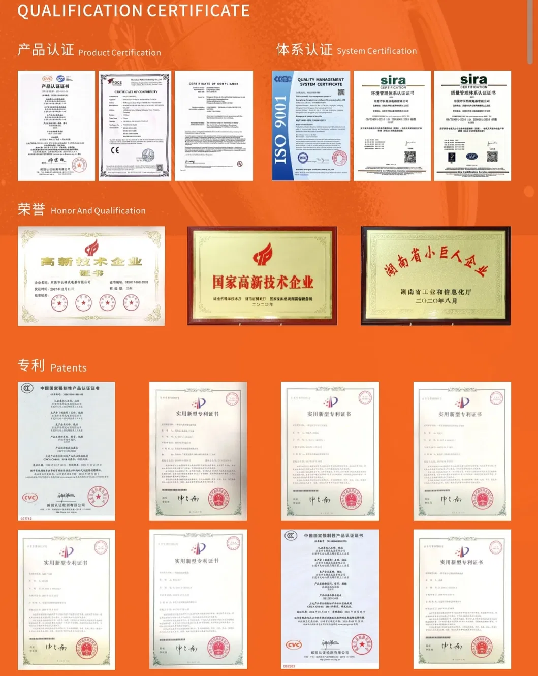 Documento de Certificação