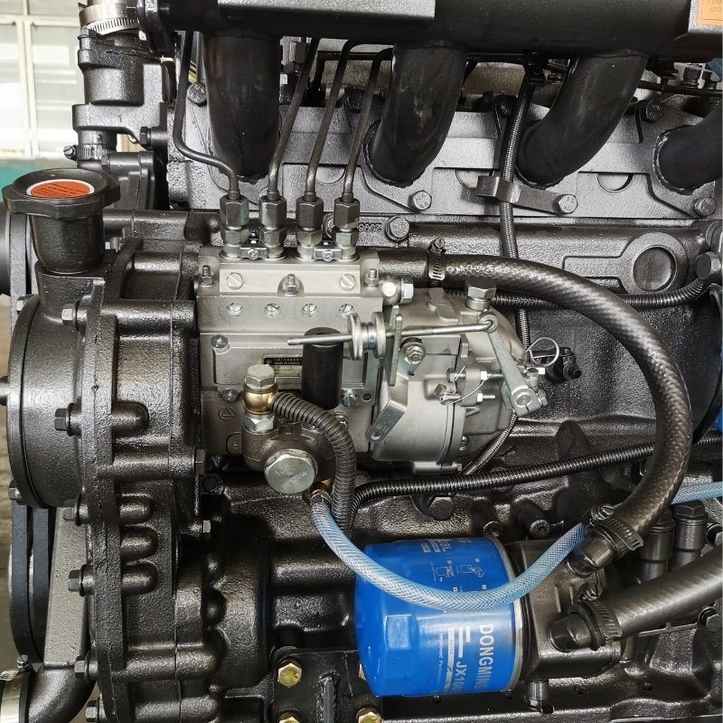 K4100zd 75HP Motor Diesel Turboalimentado de Alta Estabilidade 4-Cylinder Refrigerado a Água para Bomba Autoescorvante de Triturador de Fábrica