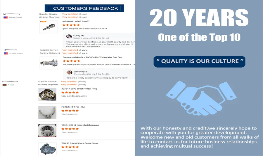 Avaliações e feedback dos clientes