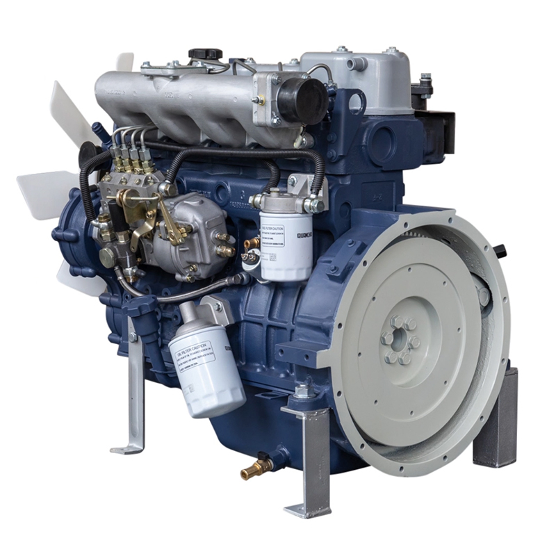 Quatro Estorvos Forjaram Motor Diesel de Aço para Gerador com Ventilador e Radiador